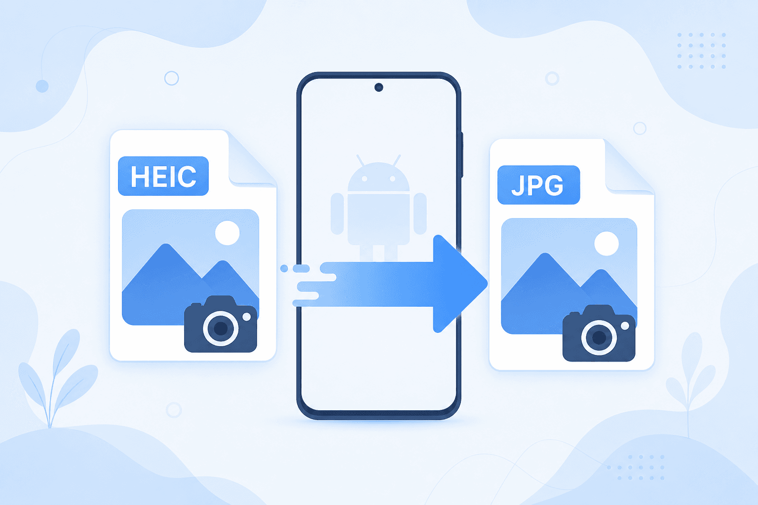 Иллюстрация: HEIC на Android в JPG: открыть фото с iPhone на телефоне