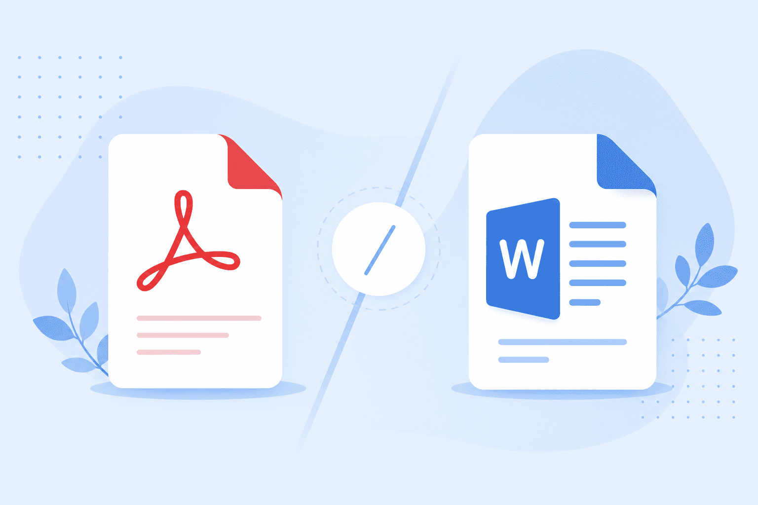 Сравнение конвертации PDF в Word онлайн